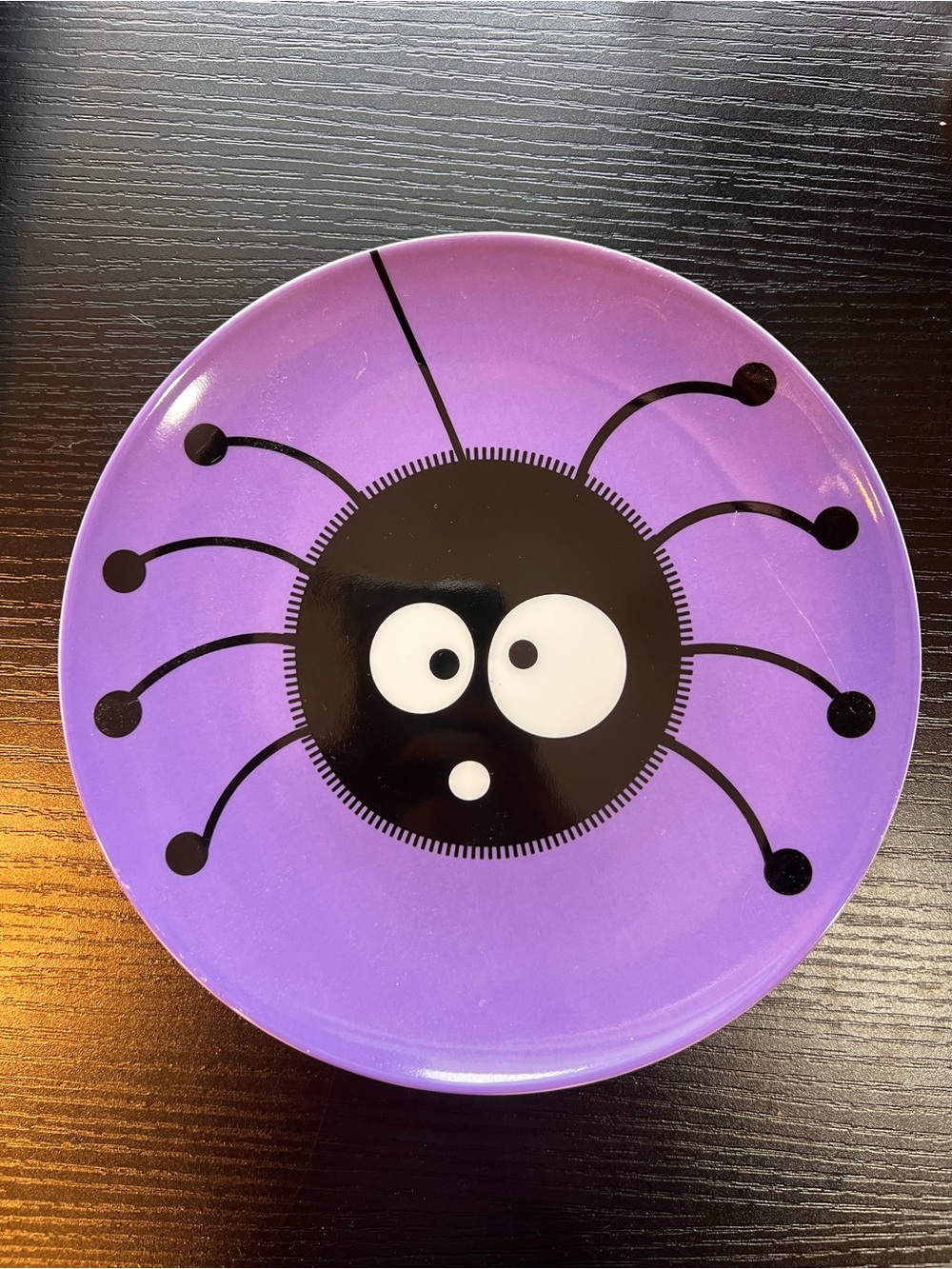 Amazing Purple Spider Plate